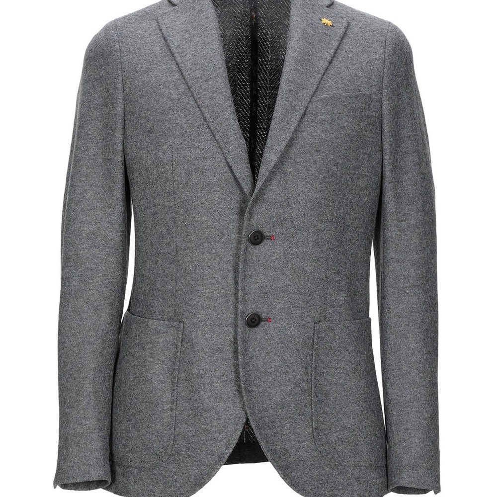 NWOT: Manuel Ritz Men’s blazer with pocket square size 40